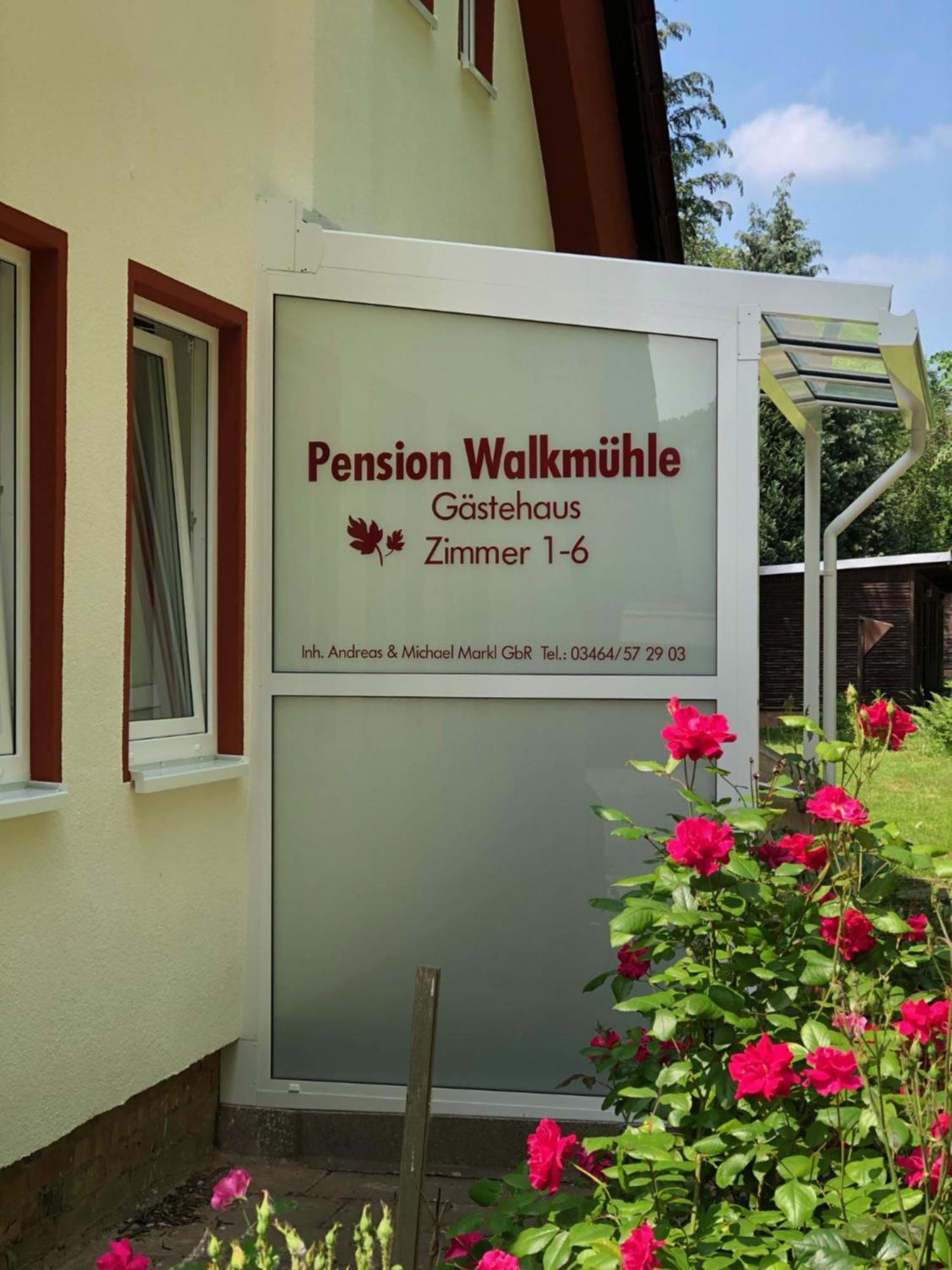 Pension Walkmuehle Sangerhausen Exterior photo